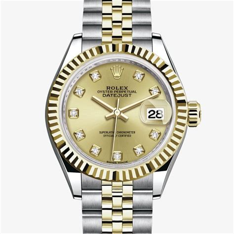 rolex donna acciaio oro giallo|Orologi Rolex Lady.